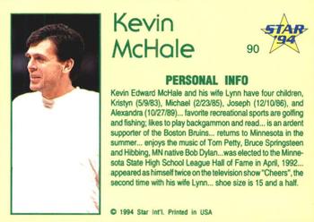 1993-94 Star #90 Kevin McHale Back