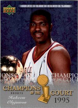 2007-08 Upper Deck First Edition - Champions of the Court #CC-HO Hakeem Olajuwon Front