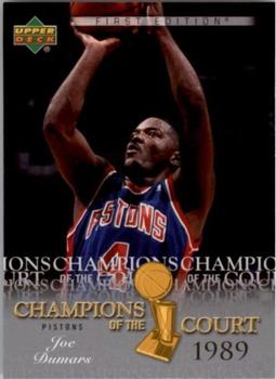 2007-08 Upper Deck First Edition - Champions of the Court #CC-JD Joe Dumars Front