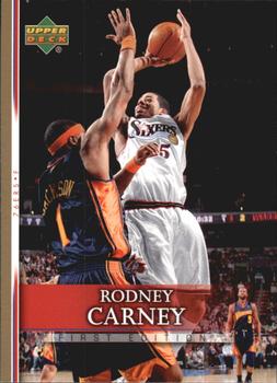 2007-08 Upper Deck First Edition - Gold #102 Rodney Carney Front