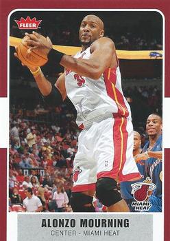 2007-08 Fleer #22 Alonzo Mourning Front