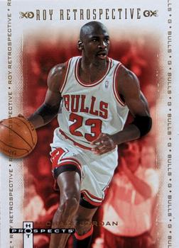2007-08 Fleer Hot Prospects #68 Michael Jordan Front