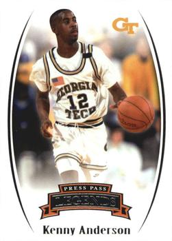 2007-08 Press Pass Legends #28 Kenny Anderson Front