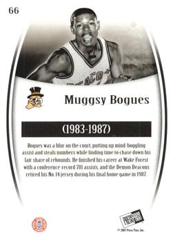 2007-08 Press Pass Legends #66 Muggsy Bogues Back