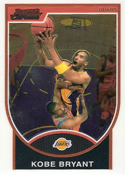 2007-08 Bowman - Chrome #24 Kobe Bryant Front