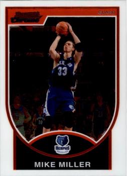 2007-08 Bowman - Chrome #36 Mike Miller Front