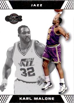 2007-08 Topps Co-Signers #42 Karl Malone Front