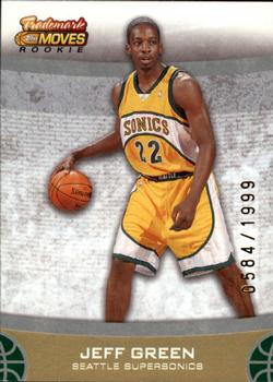 2007-08 Topps Trademark Moves #54 Jeff Green Front