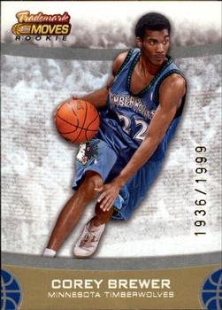 2007-08 Topps Trademark Moves #55 Corey Brewer Front