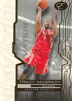 2007-08 Bowman Elevation #1 Tracy Mcgrady Front