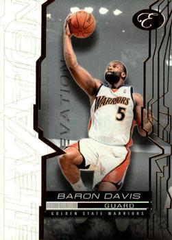 2007-08 Bowman Elevation #17 Baron Davis Front
