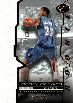 2007-08 Bowman Elevation #69 Corey Brewer Front