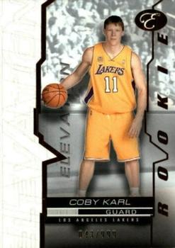2007-08 Bowman Elevation #100 Coby Karl Front