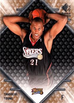 2007-08 SP Rookie Edition #89 Thaddeus Young Front