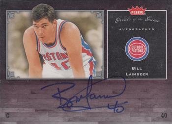 2005-06 Fleer Greats of the Game - Autographs #GG-BL Bill Laimbeer Front