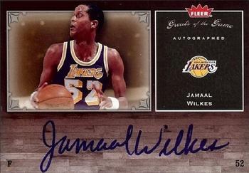 2005-06 Fleer Greats of the Game - Autographs #GG-JW Jamaal Wilkes Front