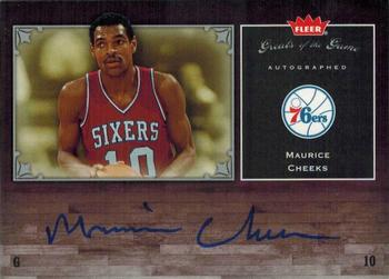 2005-06 Fleer Greats of the Game - Autographs #GG-MC Maurice Cheeks Front