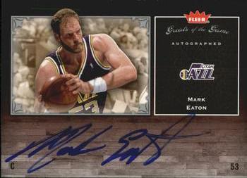 2005-06 Fleer Greats of the Game - Autographs #GG-ME Mark Eaton Front