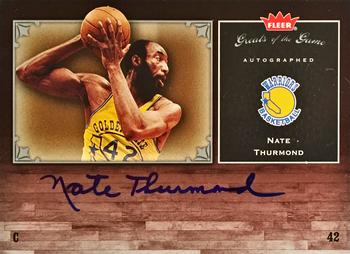2005-06 Fleer Greats of the Game - Autographs #GG-NT Nate Thurmond Front