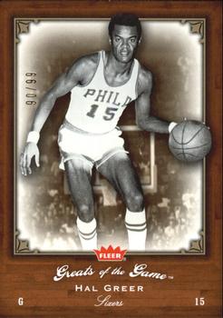 2005-06 Fleer Greats of the Game - Gold #32 Hal Greer Front