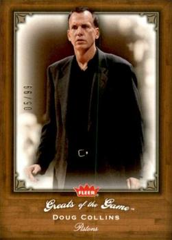 2005-06 Fleer Greats of the Game - Gold #98 Doug Collins Front