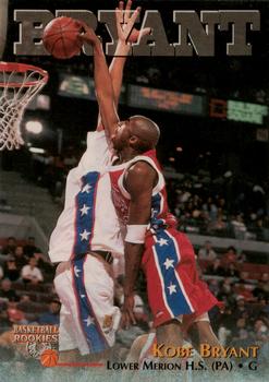 1996 Score Board Rookies #15 Kobe Bryant Front