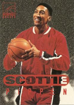 1996 Score Board Rookies #96 Scottie Pippen Front