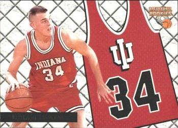 1996 Score Board Rookies - College Jerseys #J19 Brian Evans Front