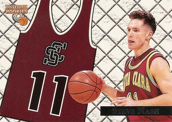 1996 Score Board Rookies - College Jerseys #J15 Steve Nash Front