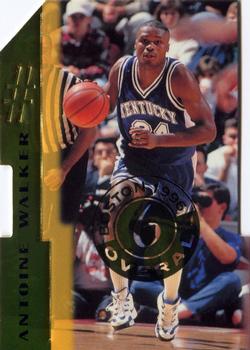 1996 Score Board Rookies - Rookie #1 Die Cuts #6 Antoine Walker Front