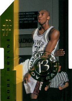 1996 Score Board Rookies - Rookie #1 Die Cuts #13 Kobe Bryant Front