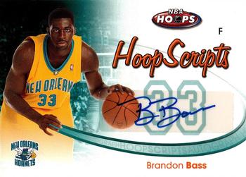 2005-06 Hoops - HoopScripts #HS-BB Brandon Bass Front
