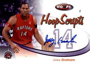 2005-06 Hoops - HoopScripts #HS-JG Joey Graham Front
