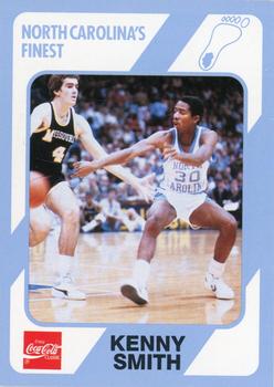 1989 Collegiate Collection North Carolina's Finest #67 Kenny Smith Front
