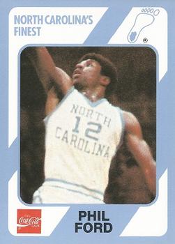1989 Collegiate Collection North Carolina's Finest #12 Phil Ford Front