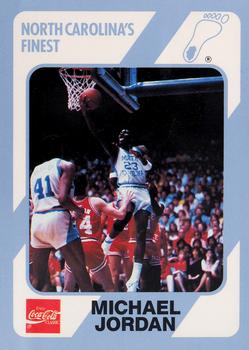 1989 Collegiate Collection North Carolina's Finest #14 Michael Jordan Front