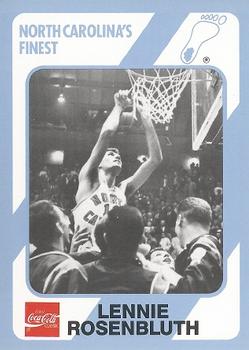1989 Collegiate Collection North Carolina's Finest #43 Lennie Rosenbluth Front