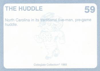 1989 Collegiate Collection North Carolina's Finest #59 The Huddle Back