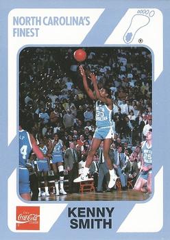 1989 Collegiate Collection North Carolina's Finest #68 Kenny Smith Front
