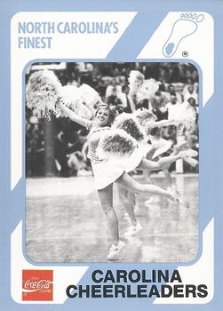 1989 Collegiate Collection North Carolina's Finest #96 Carolina Cheerleaders Front