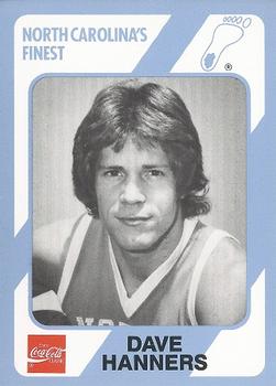 1989 Collegiate Collection North Carolina's Finest #132 Dave Hanners Front