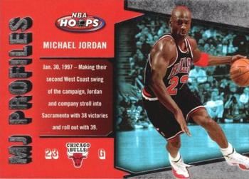 2005-06 Hoops - MJ Profiles #MJ-18 Michael Jordan Front