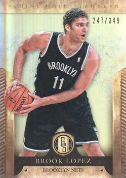 2012-13 Panini Gold Standard #75 Brook Lopez Front