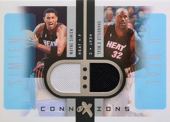2006-07 E-X - ConnEXions #CN-SO Wayne Simien / Shaquille O'Neal Front