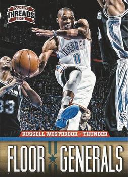 2012-13 Panini Threads - Floor Generals #6 Russell Westbrook Front