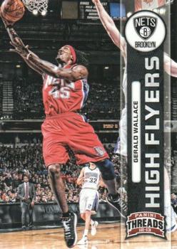 2012-13 Panini Threads - High Flyers #26 Gerald Wallace Front