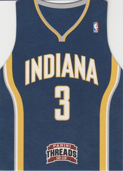 2012-13 Panini Threads - Team Threads Die Cuts #10 George Hill Front