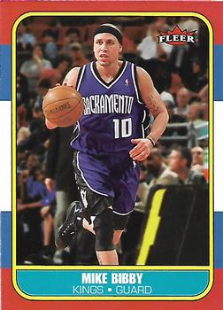 2006-07 Fleer - 1986-87 20th Anniversary #76 Mike Bibby Front