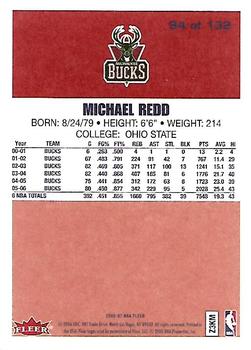 2006-07 Fleer - 1986-87 20th Anniversary #84 Michael Redd Back