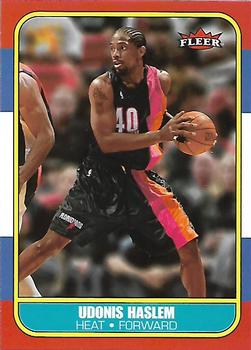2006-07 Fleer - 1986-87 20th Anniversary #125 Udonis Haslem Front